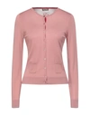 Maliparmi Cardigans In Pastel Pink