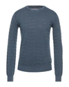 Yes Zee By Essenza Sweaters In Slate Blue