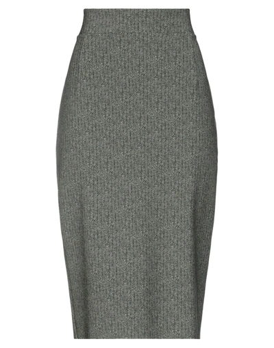 Chiara Boni La Petite Robe Midi Skirts In Military Green