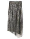 Isabel Marant Étoile Midi Skirts In Silver