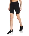 Alo Yoga Airlift High-rise Stretch-jersey Shorts In Ocean Teal
