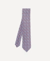 Liberty Radbourne Printed Silk Tie In Light Blue