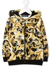 VERSACE BAROCCOFLAGE-PRINT HOODIE