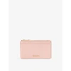 Ted Baker Briell Leather Card Holder In Pl-pink