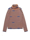 GUCCI GUCCI KIDS LOGO STRIPE TURTLENECK JUMPER