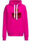 ISABEL MARANT ÉTOILE ISABEL MARANT ÉTOILE LOGO FLOCKED HOODIE