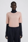 Filippa K Elena Tencel Tee In Frosty Rose