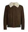 YVES SALOMON YVES SALOMON HOMME SUEDE JACKET,17022159