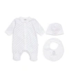 GIVENCHY KIDS ALL-IN-ONE, HAT AND BIB SET (1-12 MONTHS),16535194