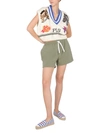 Philosophy Di Lorenzo Serafini Drawstring Cotton Shorts In Green
