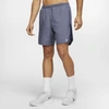 Nike Men's Challenger 2-in-1 Running Shorts In Blue