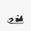 Nike Huarache Run Baby/toddler Shoe In Black,black,white