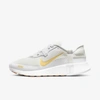 Nike Women's Reposto Running Sneakers From Finish Line In White,summit White,gum Light Brown,saturn Gold