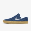 Nike Sb Zoom Stefan Janoski Rm Skate Shoes In Court Blue,court Blue,gum Light Brown,white