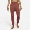 Nike Yoga Dri-fit Men's Pants In Red