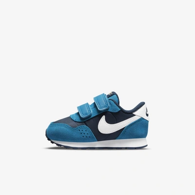 Nike Md Valiant Baby/toddler Shoes In Midnight Navy,imperial Blue,melon Tint,white