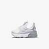Nike Air Max 270 Extreme Baby/toddler Shoe In White,pure Violet,metallic Silver