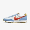 Nike Daybreak Sneakers In University Blue/summit White-blues In University Blue,summit White,saffron Quartz,orange