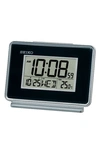 Seiko Hudson Everything Digital Alarm Clock In Black