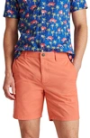 Bonobos Stretch Washed Chino Shorts In Sunrise