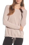 Barefoot Dreamsr Barefoot Dreams Cozychic Ultra Lite Lounge Pullover In Faded Rose