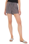 Kut From The Kloth Elastic Waist Shorts In Grey