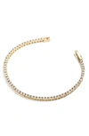 Baublebar Bennett Crystal Bracelet In Gold