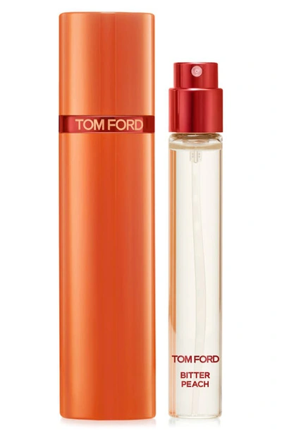 Tom Ford Bitter Peach Eau De Parfum Fragrance Travel Spray 0.33 oz/ 10 ml In 0.33 oz | 10 ml