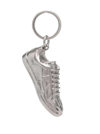 Maison Margiela Sneaker Pendant Keyring In Silver