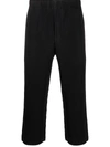 ISSEY MIYAKE CROPPED PLISSÉ TROUSERS