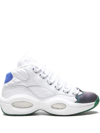 Reebok X Curren$y Question Mid Sneakers In Weiss