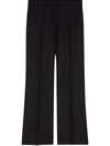 Gucci 2015 Re-edition Mohair Wool Pant In Schwarz