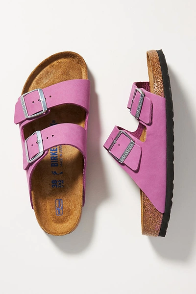 Birkenstock Arizona Soft Footbed Sandals In Pink