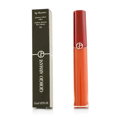 Armani Collezioni Lip Maestro Lip Gloss - # 301 6.5ml/0.22oz In Orange