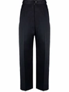MAISON MARGIELA CROPPED TAILORED TROUSERS