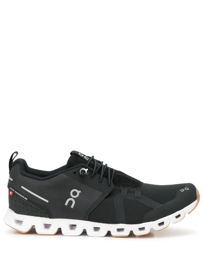 On Running Cloud Terry Low-top Sneakers In Black