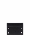 VALENTINO GARAVANI ROCKSTUD LEATHER CARDHOLDER