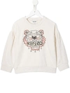 KENZO EMBROIDERED TIGER HEAD SWEATSHIRT