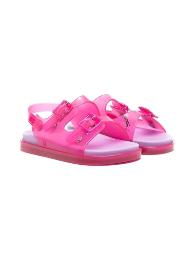 Mini Melissa Kids' Open-toe Jelly Sandals In Pink