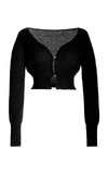 Jacquemus Le Cardigan Soli Wool-blend Cardigan In Black