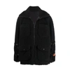 Heron Preston Zip-fastening Fleece Jacket In Black