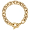 Rabanne Xl Link Short Chain Necklace In P710 Gold