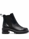 SEE BY CHLOÉ LEATHER CHELSEA BOOTS