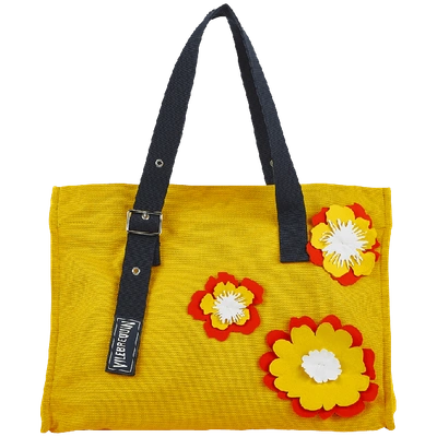 Vilebrequin Beach Bag In Yellow