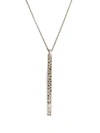 PARTS OF FOUR PLATE PAVÉ NECKLACE