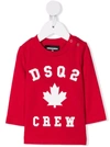 Dsquared2 Dsq2 Crew Sweatshirt In Red