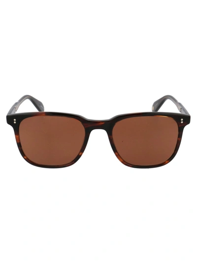 Garrett Leight Emperor Sunglasses In Brown