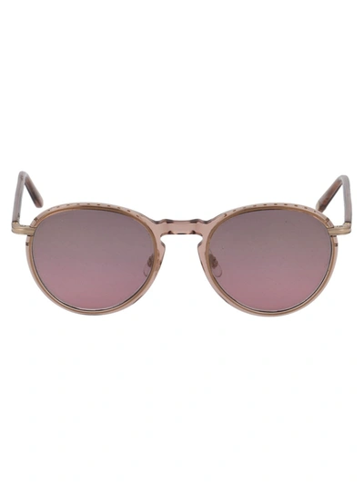 Garrett Leight Horizon Sunglasses In Gold