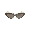 Gucci Gg0978s 001 Cat Eye Sunglasses In Not Applicable