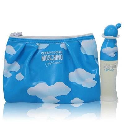 Moschino Cheap & Chic Light Clouds By  Gift Set -- 1.7 oz Eau De Toilette Spray With Free Co